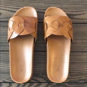 Frye Lily Woven Link Slide